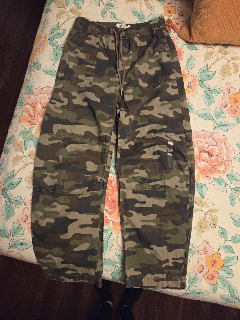 Alpine Design Camo Cargo Barrel Pants - Green/Brown Size Small